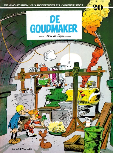 Robbedoes en Kwabbernoot 020 De Goudmaker