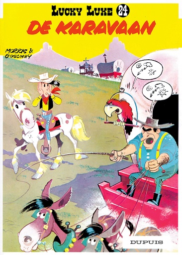 Lucky Luke (Dupuis-reeks) 24 De Karavaan