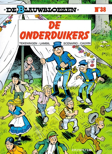 De Blauwbloezen 038 De Onderduikers
