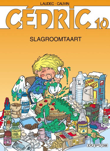 Cedric 10 Slagroomtaart