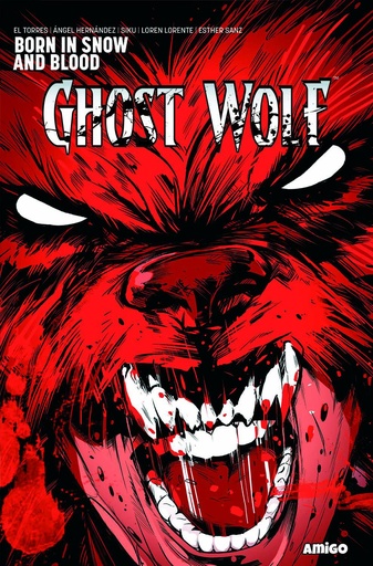 GHOST WOLF BORN IN SNOW AND BLOOD