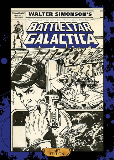WALTER SIMONSON BATTLESTAR GALACTICA ART ED HC