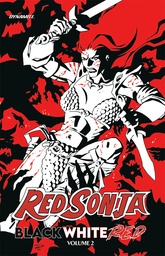 RED SONJA BLACK WHITE RED HC 02