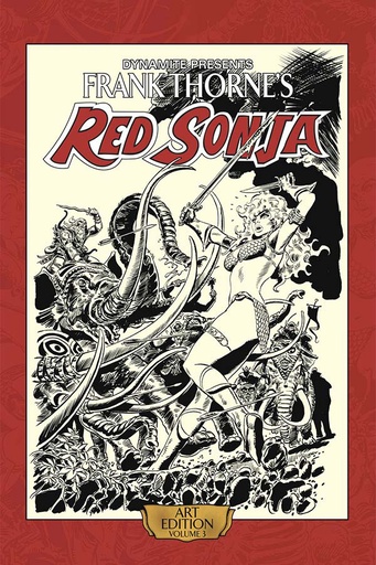 FRANK THORNE RED SONJA ART ED HC 03