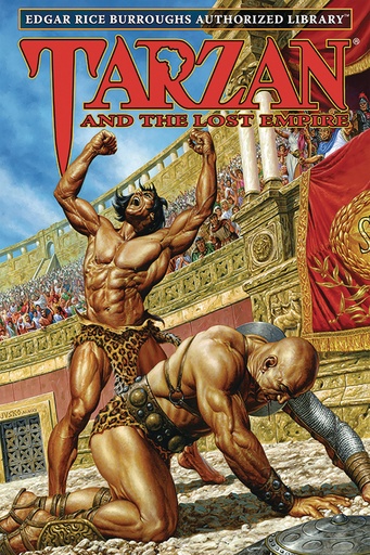 ERB AUTH LIB TARZAN HC 12 TARZAN & LOST EMPIRE