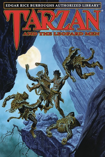 ERB AUTH LIB TARZAN HC 18 TARZAN AND THE LEOPARD MEN