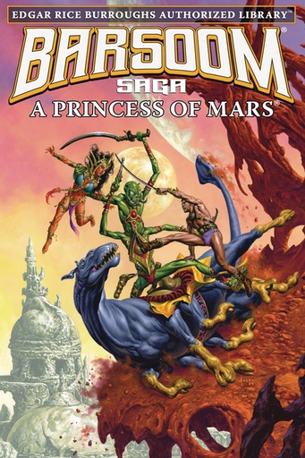 ERB AUTH LIB BARSOOM SAGA HC 01 PRINCESS OF MARS