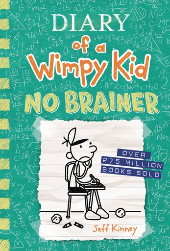 DIARY OF A WIMPY KID HC 18 NO BRAINER