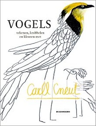 Vogels tekenen, krabbelen en kleuren