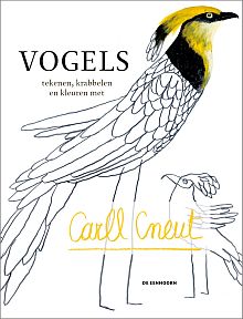 Vogels tekenen, krabbelen en kleuren