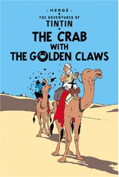 TINTIN THE CRAB WITH THE GOLDEN CLAWS