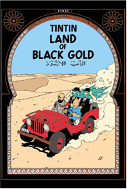 TINTIN HC LAND OF BLACK GOLD