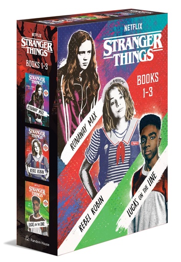 STRANGER THINGS BOXED SET BOOKS 13 RUNAWAY MAX REBEL ROBIN