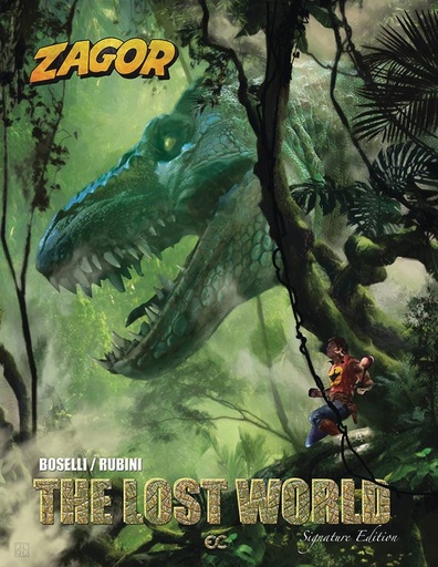 ZAGOR THE LOST WORLD SIGNATURE ED