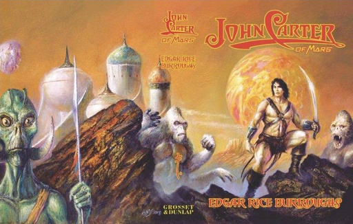 JOHN CARTER OF MARS G&D SLIPCASE PUBLISHER COPIES