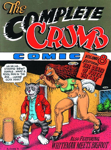Complete Crumb Comics 08 DEATH FRITZ CAT
