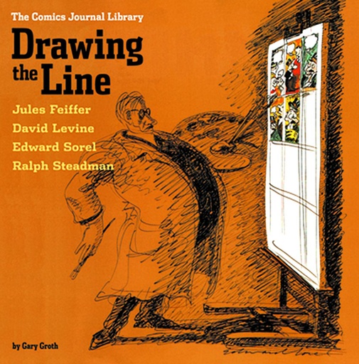 COMICS JOURNAL LIBRARY 04 DRAWING THE LINE