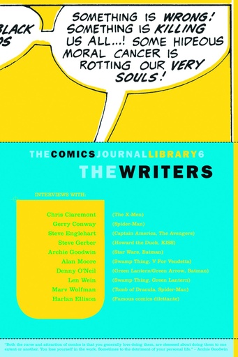 COMICS JOURNAL LIBRARY 06 THE WRITERS