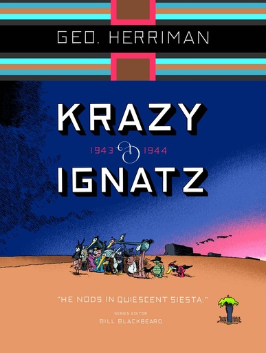 KRAZY & IGNATZ 1943 1944 HE NODS QUIESCENT SIESTA