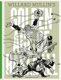 MULLINS GOLDEN AGE BASEBALL DRAWINGS HC 1934-1972