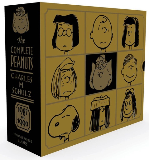 COMPLETE PEANUTS HC BOX SET 1987-1990