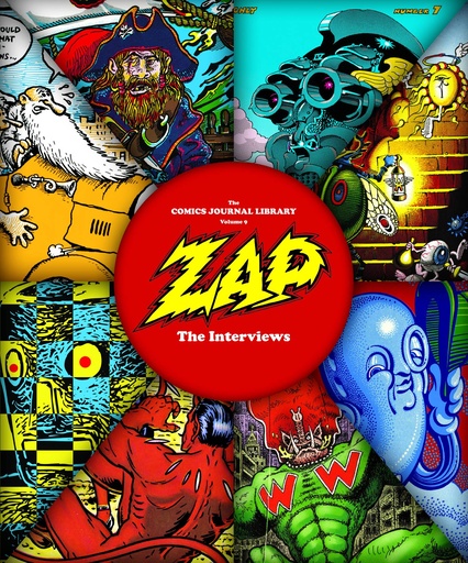 COMICS JOURNAL LIBRARY 09 ZAP INTERVIEWS