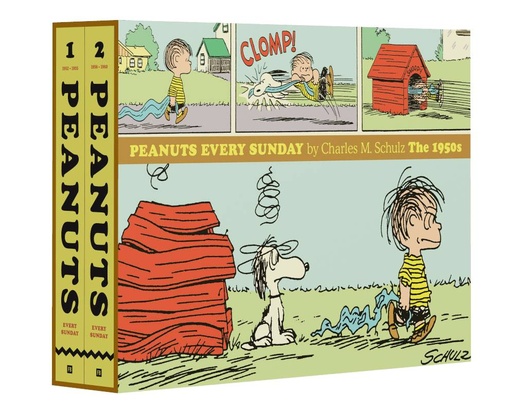 PEANUTS EVERY SUNDAY HC BOX SET 1950