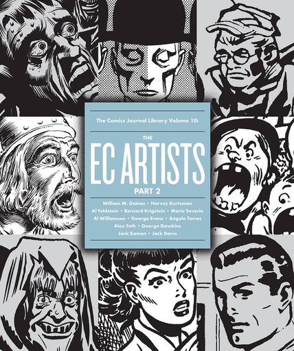 COMICS JOURNAL LIBRARY 10 EC ARTISTS 02