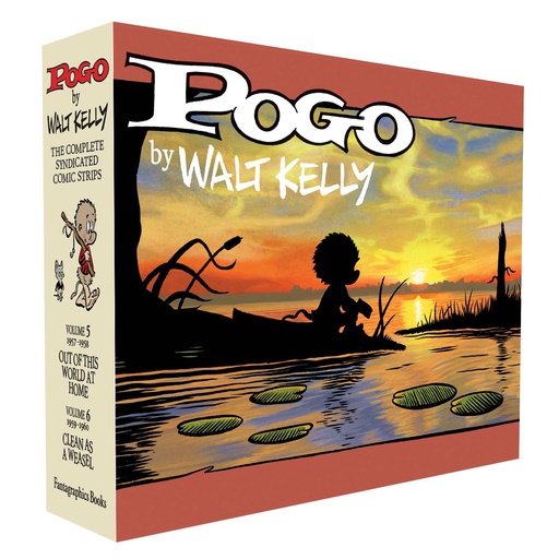 POGO COMP SYNDICATED STRIPS HC BOX SET 5 & 6