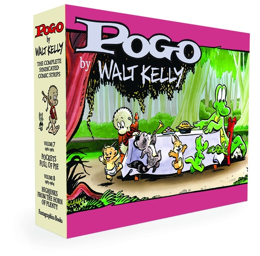 POGO COMP SYNDICATED STRIPS HC BOX SET 7 & 8