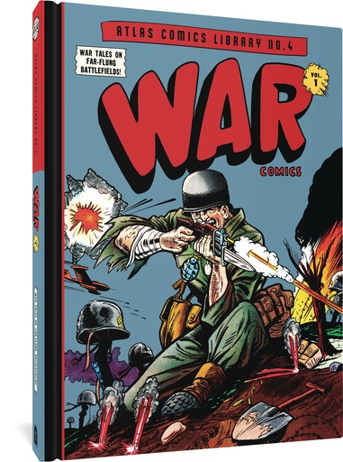 ATLAS COMICS LIBRARY HC 4 WAR COMICS 1