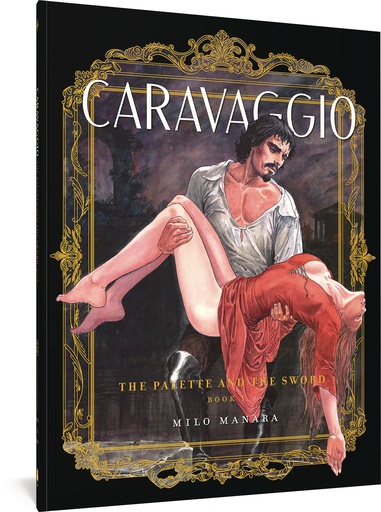 CARAVAGGIO PALETTE AND SWORD  1