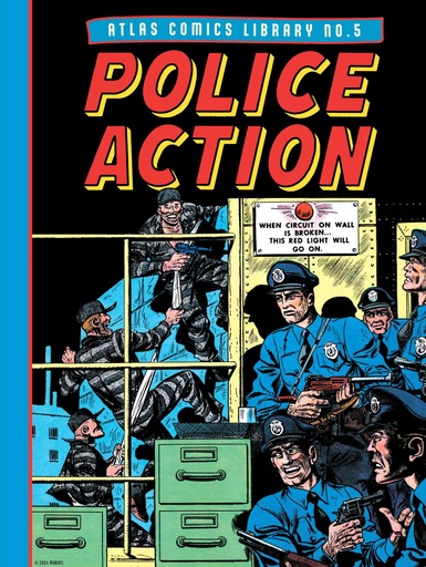 ATLAS COMICS LIBRARY HC 5 POLICE ACTION