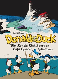 WALT DISNEYS DONALD DUCK HC LONELY LIGHTHOUSE CAPE QUACK