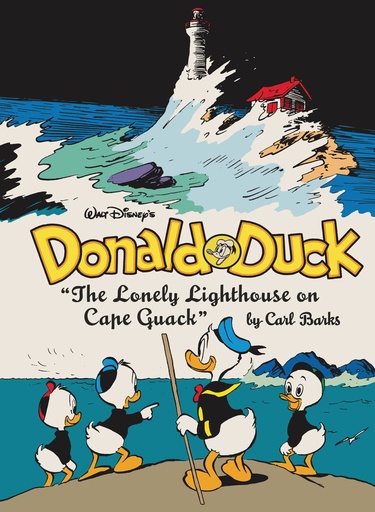 WALT DISNEYS DONALD DUCK HC LONELY LIGHTHOUSE CAPE QUACK
