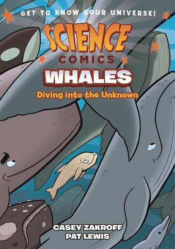 SCIENCE COMICS WHALES HC