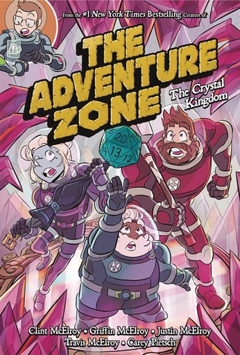 ADVENTURE ZONE HC 04 CRYSTAL KINGDOM