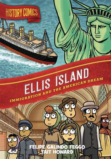 HISTORY COMICS ELLIS ISLAND