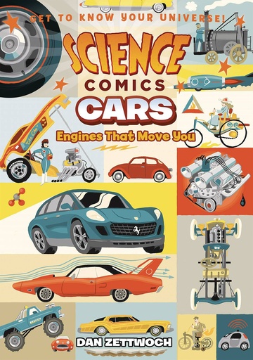 SCIENCE COMICS CARS ENGINES THAT MOVE YOU HC
