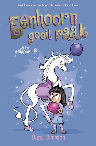 Evi en de eenhoorn 09 Gooit raak