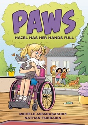 PAWS HAZEL HAS HER HANDS FULL