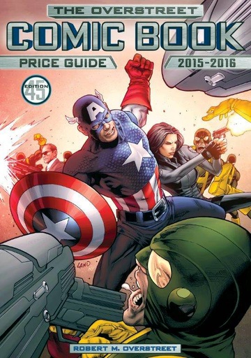 OVERSTREET COMIC BK PG 45 CAPT AMERICA & SHIELD CVR