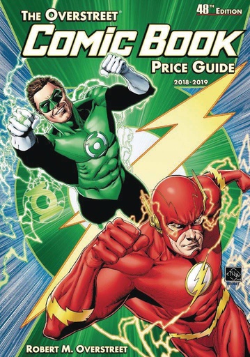 OVERSTREET COMIC BK PG 48 FLASH GREEN LANTERN