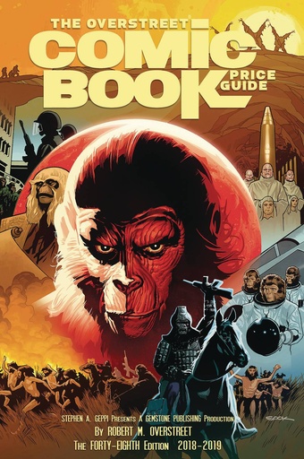 OVERSTREET COMIC BK PG 48 PLANET OF APES