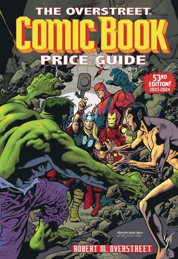 OVERSTREET COMIC BK PG HC 53 AVENGERS