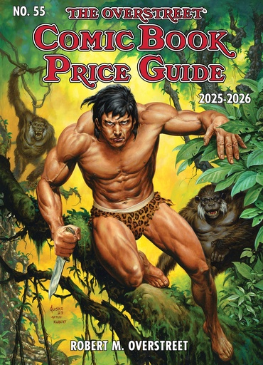 OVERSTREET COMIC BK PG HC 55 TARZAN