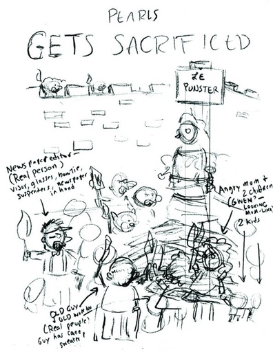 PEARLS BEFORE SWINE PEARLS GETS SACRIFICED