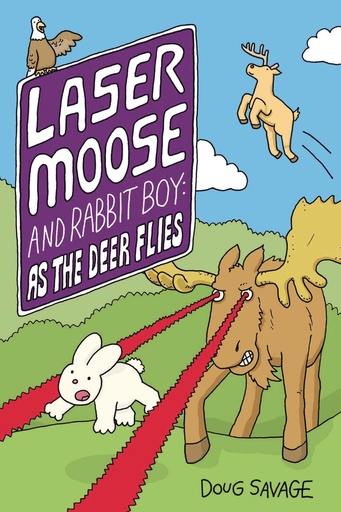 LASER MOOSE & RABBIT AS DEER FLIES