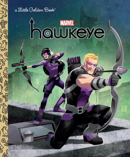 MARVEL HAWKEYE LITTLE GOLDEN BOOK