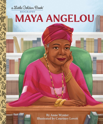 MAYA ANGELOU A LITTLE GOLDEN BOOK BIOGRAPHY